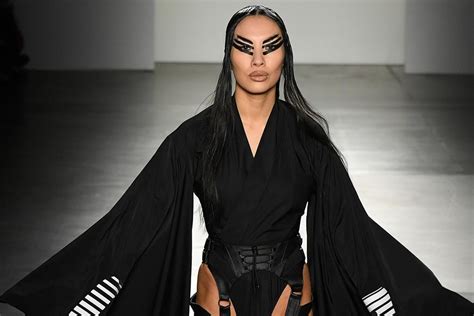 asa akira heels|Porn star Asa Akira walks the runway at NYFW